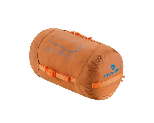 Пір'яний спальний мішок для жінок FERRINO Lightec 800 Duvet 2020 - помаранчевий