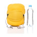 Спальник пуховий Turbat NOX 400 grey/cheddar orange - 185 см - сірий/помаранчевий