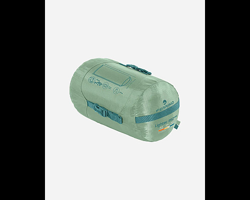 Спальний мішок Ferrino Lightec SSQ 950, 215 x 75 см, зелений