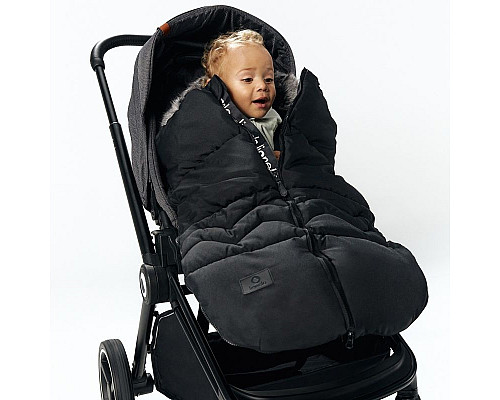 Дитячий спальний мішок Lionelo FRODE Black Carbon