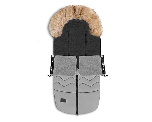 Дитячий спальний мішок Lionelo FRODE Grey Dove
