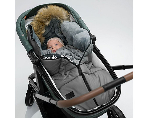 Дитячий спальний мішок Lionelo FRODE Grey Dove