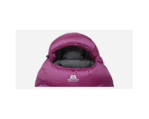 Спальний мішок ME Glacier 700 Womens Long Down LZ Foxglove ME-003522.01131.LonLZ, фіолетовий Спальний мішок ME Glacier 700 Womens Long Down LZ Foxglove ME-003522.01131.LonLZ, фіолетовий