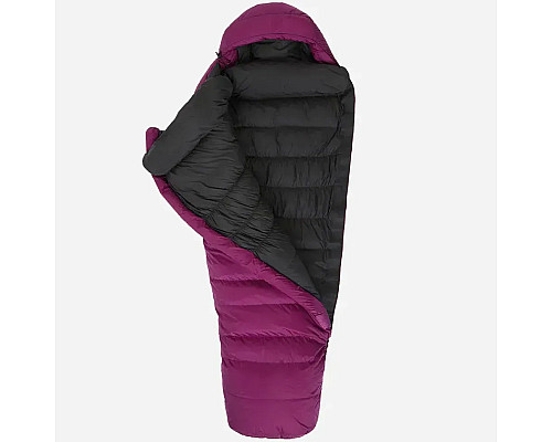 Спальний мішок ME Glacier 700 Womens Long Down LZ Foxglove ME-003522.01131.LonLZ, фіолетовий Спальний мішок ME Glacier 700 Womens Long Down LZ Foxglove ME-003522.01131.LonLZ, фіолетовий