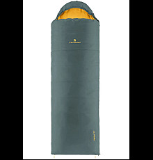 Спальний мішок Ferrino Lightech Shingle SQ 215 x 75 см, темно-зелений