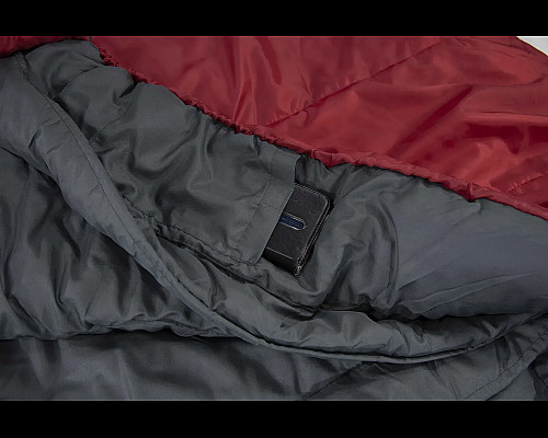 Спальний мішок High Peak TR 300. 230 х 85 х 55 см, червоний