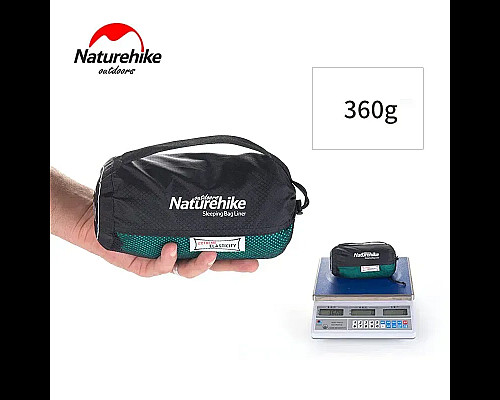 Вкладиш для спального мішка Naturehike NH17N002-D, світло-блакитний