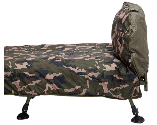 Спальний мішок Prologic Element Comfort S/Bag & Thermal Camo Cover 5 Season 215 x 90 см - короповий Спальний мішок Prologic Element Comfort S/Bag & Thermal Camo Cover 5 Season 215 x 90 см - короповий