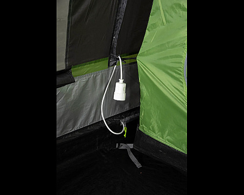 Намет п'ятимісний High Peak Garda 5.0, 550 х 320 х 210 см, темно-сірий/зелений