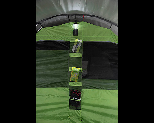 Намет п'ятимісний High Peak Garda 5.0, 550 х 320 х 210 см, темно-сірий/зелений