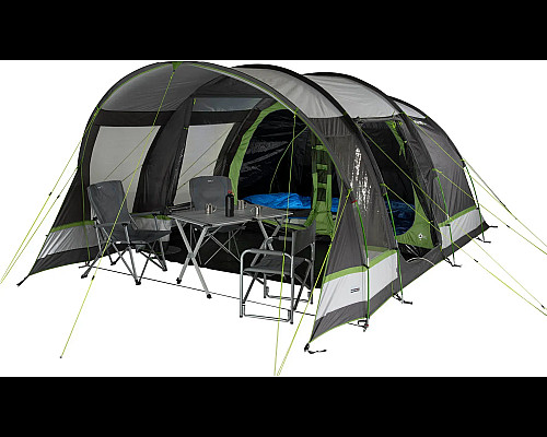 Намет п'ятимісний High Peak Garda 5.0, 550 х 320 х 210 см, темно-сірий/зелений