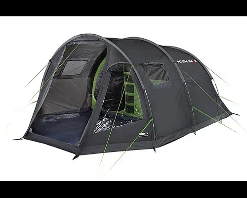 Намет пʼятимісний High Peak Torri 5.0, 455 х 320 х 190 см, сіро-зелений