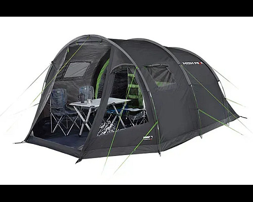 Намет пʼятимісний High Peak Torri 5.0, 455 х 320 х 190 см, сіро-зелений