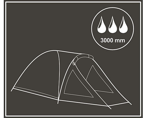 Enero NAMIOT 4 OSOBOWY COMFORT 330x250x105CM ENERO CAMP