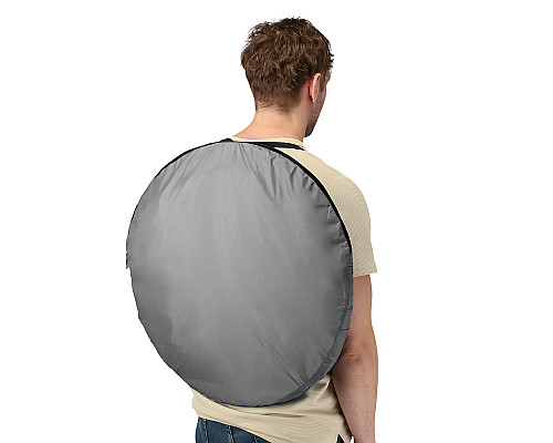 Намет санітарний NILS CAMP NC1706, 120 х 120 х 190 см, сірий