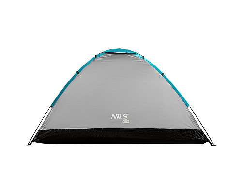 Намет двомісний NILS CAMP NC3021, 205 х 150 х 105 см, сірий