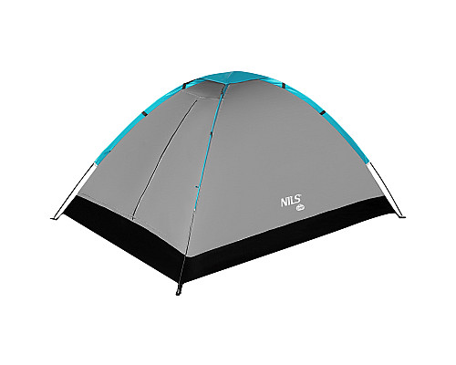 Намет двомісний NILS CAMP NC3021, 205 х 150 х 105 см, сірий
