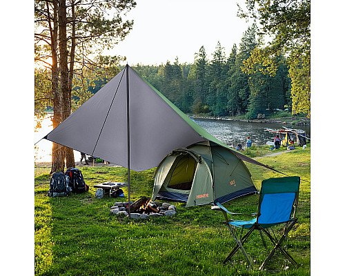 Тент для кемпінгу NILS CAMP NC17107 300 х 300 см, зелений