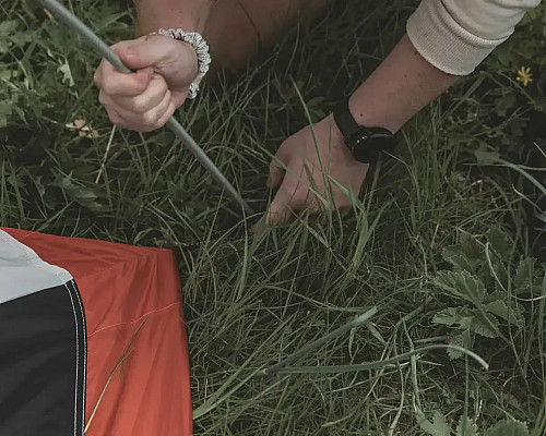 Намет двомісний Easy Camp Rondane 2, 225 × 105 × 240 см, темно-зелений