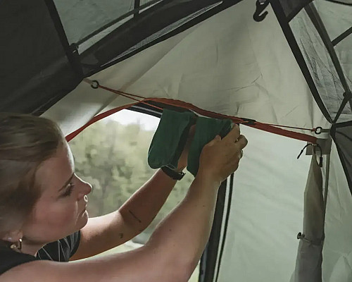 Намет двомісний Easy Camp Rondane 2, 225 × 105 × 240 см, темно-зелений