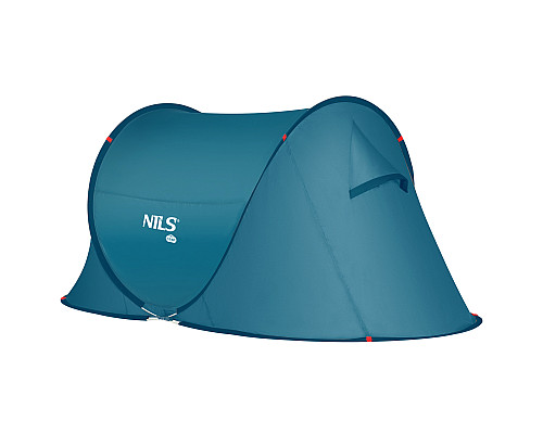 Намет двомісний саморозкладний NILS CAMP NC3743, 220 х 120 х 95 см, синій