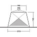 Намет пляжний Outwell Beach Shelter Compton Blue (111230)