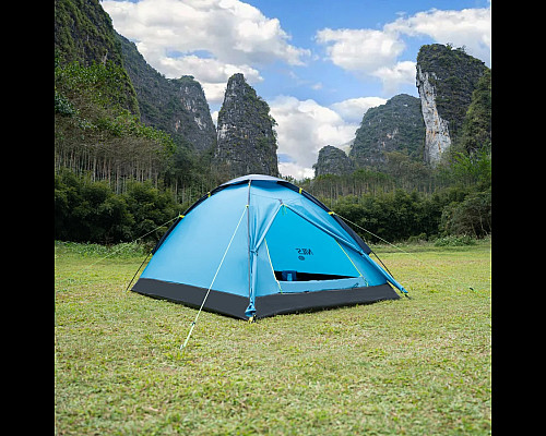 Намет кемпінговий NILS CAMP NIGHTFALL NC6033 блакитний