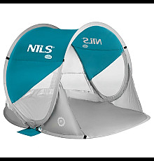 Намет пляжний NILS CAMP NC3142, бірюзово-сірий