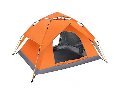 Намет автоматичний LUGI LU015O на 2-4 особи 200 х 230 см двошаровий, помаранчевий