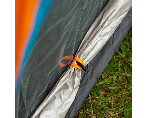 Намет автоматичний LUGI LU015O на 2-4 особи 200 х 230 см двошаровий, помаранчевий