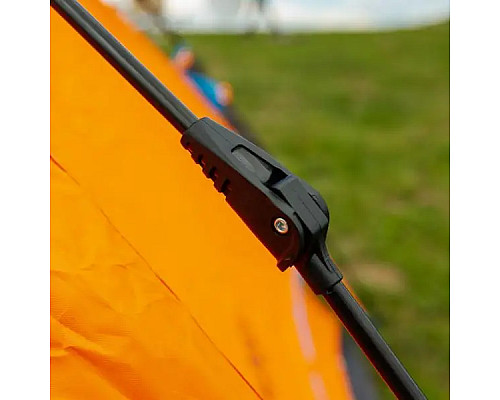 Намет автоматичний LUGI LU015O на 2-4 особи 200 х 230 см двошаровий, помаранчевий