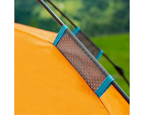 Намет автоматичний LUGI LU015O на 2-4 особи 200 х 230 см двошаровий, помаранчевий