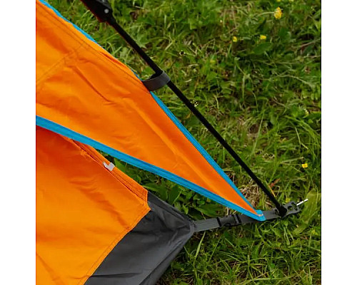 Намет автоматичний LUGI LU015O на 2-4 особи 200 х 230 см двошаровий, помаранчевий