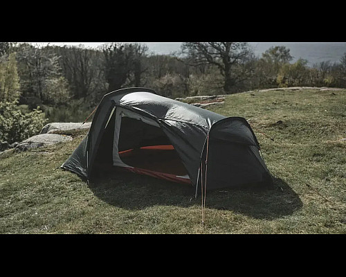 Намет двомісний Easy Camp Sarek 2, 265 х 95 х 170 см, темно-зелений