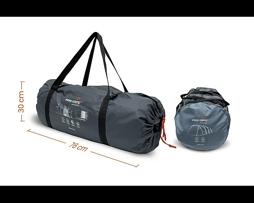 Намет п'ятимісний Easy Camp Hamra 5, 500 × 195 × 320 см, синій