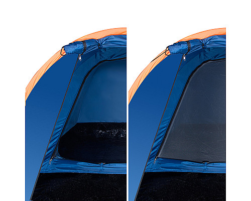Намет двомісний NILS CAMP NC6010 Hiker, 275 х 150 х 105 см, синій