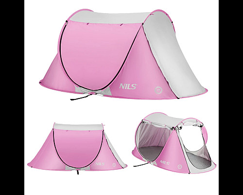 Пляжний намет NILS CAMP NC3043  рожевий