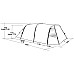 Намет п'ятимісний Easy Camp Huntsville 500 Green/Grey (120407)