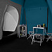 Намет шестимісний NILS CAMP NC6031 Highland, 570 х 210 х 200 см, синьо-сірий