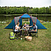 Намет шестимісний NILS CAMP NC6031 Highland, 570 х 210 х 200 см, синьо-сірий