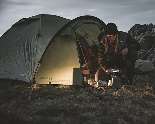 Намет тримісний Easy Camp Setesdal 3, 305 х 120 х 170 см, зелений