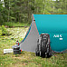 Пляжний намет NILS CAMP NC3743 сіро-блакитний