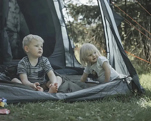 Намет чотиримісний Easy Camp Hamra 4, 430 × 185 × 260 см, синій