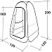 Намет технічний Easy Camp Little Loo Granite Grey (120427)