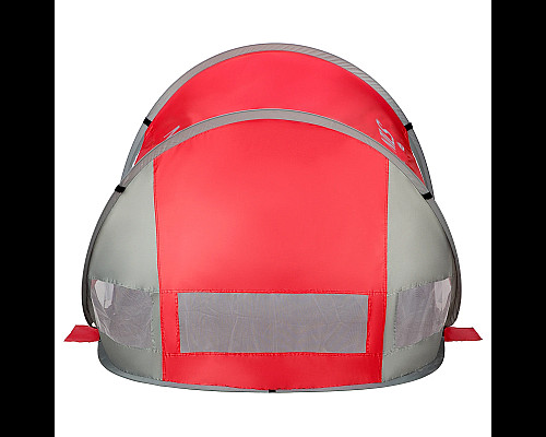 Намет пляжний NILS CAMP NC3142, червоно-сірий