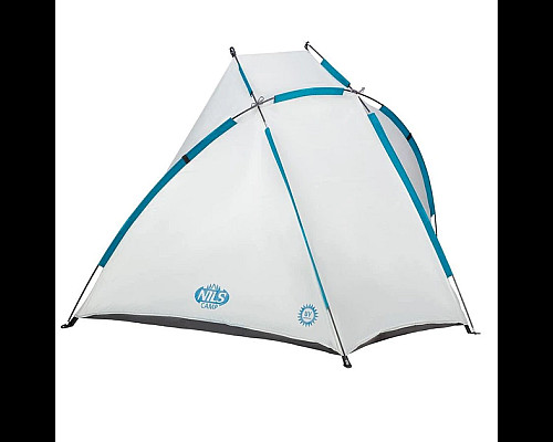 Намет NILS CAMP NC3039, 105 х 210 х 110 см, сіро-блакитний
