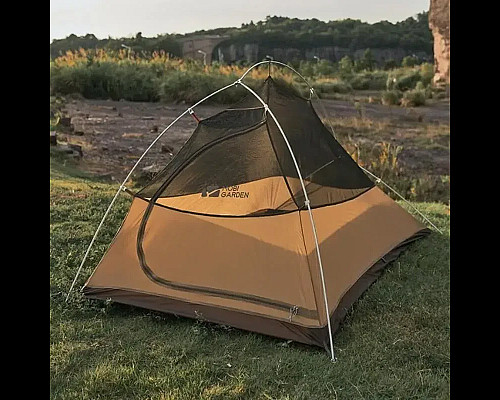 Намет Mobi Garden Light knight II NX19561002 20D 2-місний, бежевий