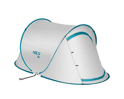 Намет двомісний саморозкладний NILS CAMP NC3743, світло-сірий