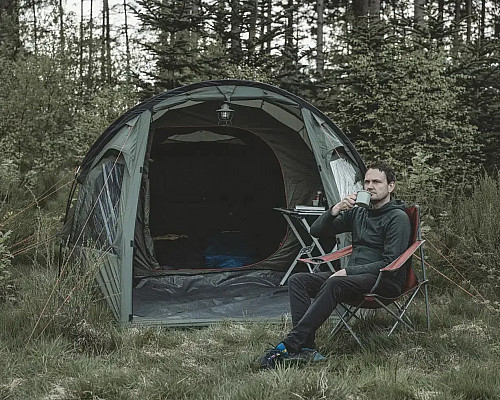 Намет чотиримісний Easy Camp Hidra 4, 435 х 180 х 255 см, зелений