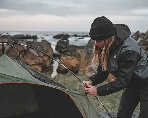 Намет чотиримісний Easy Camp Setesdal 4, 330 х 130 х 225 см, зелений